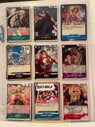 One Piece Card Game  - Lot Of 18 Cards - Japanese