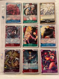 One Piece Card Game  - Lot Of 18 Cards - Japanese