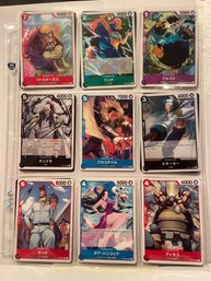 One Piece Card Game  - Lot Of 18 Cards - Japanese