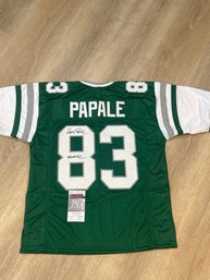 Vince Papale Autographed Jersey With COA