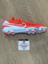 Ronaldo Autographed Cleat  With COA