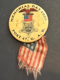 1925 Memorial Day Pin