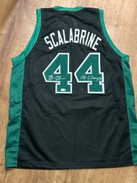 Brian Scalabrine Autographed Jersey With COA