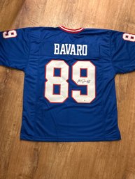 Mark Bavaro Autographed Jersey With COA From JSA
