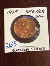 1967 Lincoln Penny Special Strike