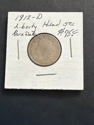 1912 Liberty Head V Nickel