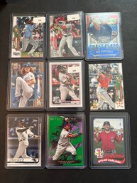 Modern Baseball Card Lot Of 9