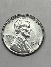 1943 Steel Penny WWII Wartime Cents -  Uncirculated BU?
