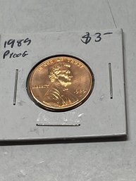 1989 - D LINCOLN 1 UNCIRCULATED - Proof