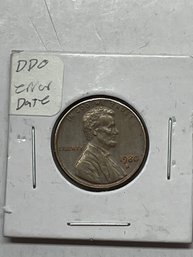1980 D Lincoln Cent DDO Error Date
