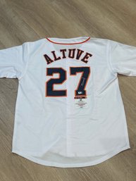 Jose Altuve  Autographed Jersey With COA