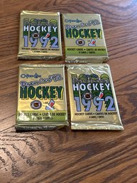 1992 O-Pee-Chee Premier Hockey Unopened Packs Lot Of (4)