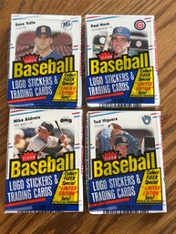 1988 Fleer Cello Packs Unopened Lot Of (4)