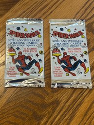 1992 Spider-Man 30th Anniversary Trading Cards Unopened Packs Lot Of (2)