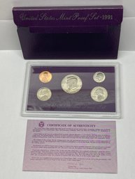 1991-S Proof Set United States US Mint