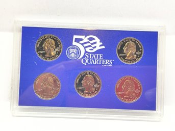 State Quarters Proof Set United States US Mint - 2002