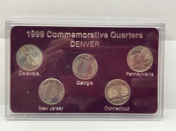State Quarters Proof Set United States US Mint - 1999
