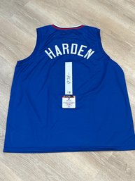 James Harden  Autographed Jersey With COA