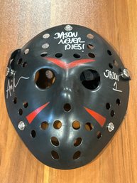 Friday The 13th Jason Actor Signed Mask With COA
