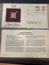 Golden Replicas Of United States Stamps 22kt Gold - Lot Of 6