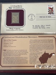 Golden Replicas Of United States Stamps 22kt Gold - Lot Of 3