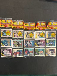 1988 Topps Rak Pack Lot Of  (5)
