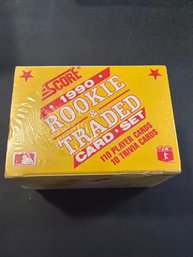 1990 Score Rookie & Traded Baseball Card Set  FACTORY SEALED