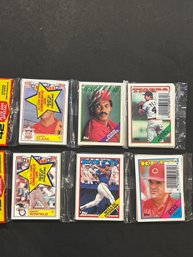 1988 Topps Rak Pack Lot Of  (2)