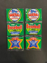 1990 Topps Rak Pak Lot Of 2.  Frank Thomas Rookie!!