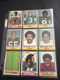 Football Card Lot Of 18