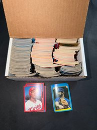 Hundreds Of Assorted Baseball Stickers