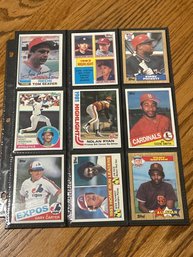 Lot Of (18) 1980s Hall Of Famers!