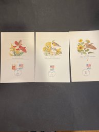 The Birds And Flowers Of The 50 States By Fleetwood