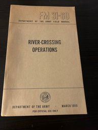 Vintage 1955 Army Manual