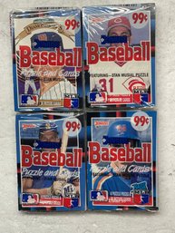 1988 Donruss Cello Packs Lot Of - 4