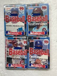 1988 Donruss Cello Packs Lot Of - 4