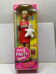 COCA-COLA PARTY Barbie Grocery 1999 Series New In Box