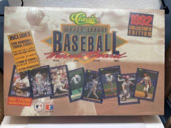 1992 Classic MLB Trivia Board Game *200 Players*Factory Sealed* Griffey, Bonds..