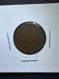 1864 Two Cent Piece