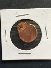 Lincoln Penny. Off Center Strike Error.