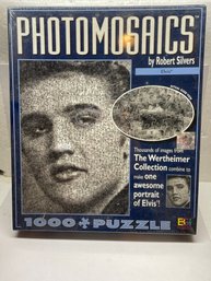 Elvis Presley Photomosaics By Robert Silvers Jigsaw Puzzle 1026 Piece New Sealed