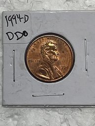 1994 D LINCOLN CENT DDO VARIETY
