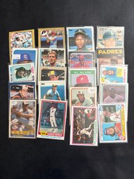 Baseball Card Lot Of 20. HOFs And Superstars