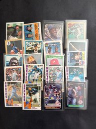 Baseball Card Lot Of 20. HOFs And Superstars