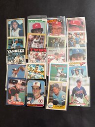 Baseball Card Lot Of 20. HOFs And Superstars