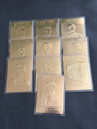 Star Trek Gold Card  Lot Of 10