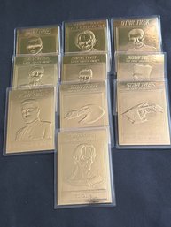 Star Trek Gold Card  Lot Of 10