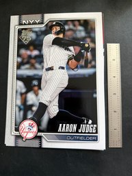 2026 Topps Baseball Card Oversized Aaron Judge