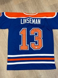 Ken Linseman Autographed Jersey With COA