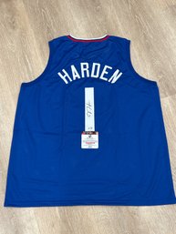 James Harden  Autographed Jersey With COA